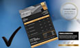 design professional invoice, receipt, and price list