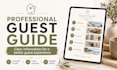 optimize your airbnb listing and create a professional guest guide