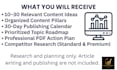 create an SEO content strategy and a 30 day content calendar