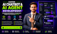 build a custom ai website, mobile app, ai chatbot, or ai application