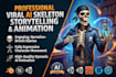 create zack d films style 3d animation