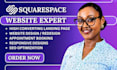 squarespace website design squarespace website redesign squarespace landing page