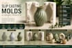 create custom slip casting ceramic model and 3d models