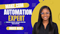 fix make com, made com, setup make com automation, make automation, make expert