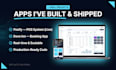 be your next js developer for full stack web app development