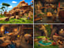 design a stylized rpg low poly environment in ue5 and unity