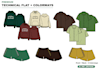 create professional fashion technical flat sketches