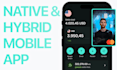 do mobile app development, ios app, android app creation as mobile app developer