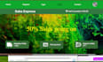 create a responsive HTML CSS bootstrap website