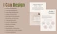 design a professional canva course workbook, ebook or PDF