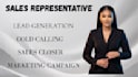 be a commission based high ticket sales closer sales rep salesperson cold caller