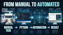 automate tasks with python, web scraping, and apis