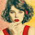 create a retro pop art roy lichtenstein style