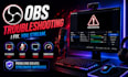 fix obs studio streaming audio video and black screen issues