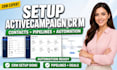 activecampaign CRM contacts sales automation pipeline deals email automation