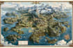 create event, tourist, and fantasy map illustration