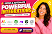 setup monday zoho CRM dashboard quickbook make com automation pipedrive jobber
