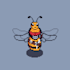create pixel art character and animation