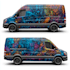 create a professional custom car wrap design