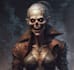 draw a creepy nightmare character illustration