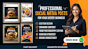 design professional social media posts for your eatery business