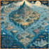 create amazing fantasy map or cartography