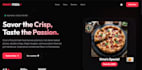 create a responsive website using HTML CSS and javascript