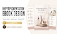 hyperpigmentation ebook design skincare guide premium brand canva layout pdf
