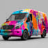 create a high impact commercial car wrap design