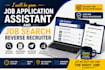 be your job application assistant and job search