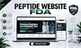 peptide website research ecommerce store coa and age verification fda compliant