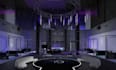 create realistic 3d sound stage, recording studio and studio design