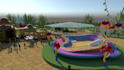 create 3d amusement park design, theme park, carnival park, roller coaster park