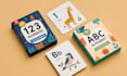 design printable card game box packaging, board game box and 3d mockup