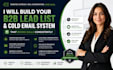 create your b2b lead generation and cold email system