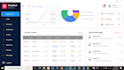 develop a responsive flutter admin panel dashboard for web and desktop