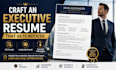 craft executive ats resume for senior  high level professionals