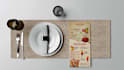 design or redesign food coffee, drink menu, flyer for resaurant cafe with canva