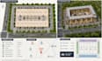 do 2d, 3d commercial site plan, property layout, location map and parking areas