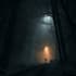 create a dark, horror, underground art illustration