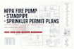 design modify nfpa fire pump standpipe tenant improvement sprinkler permit plan
