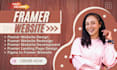design modern framer website redesign, responsive framer website design