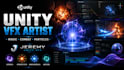 create unity particle systems, shaders and vfx for game