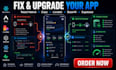 fix react native expo lovable base44 react supabase webapps database integration