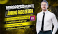 design a law firm wordpress website for lawyer and attorney