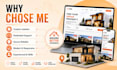 create a professional real estate website with map integration