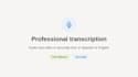 do audio video transcription