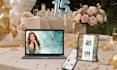 create a modern wedding website invitation