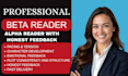 beta read your book with detailed reader feedback