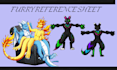 draw furry reference sheet protogen ref sheet furry ref sheet anthro character